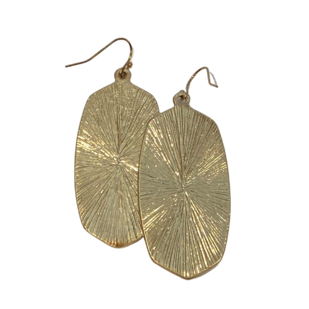Cow Print Earring - Picture 3 of 3